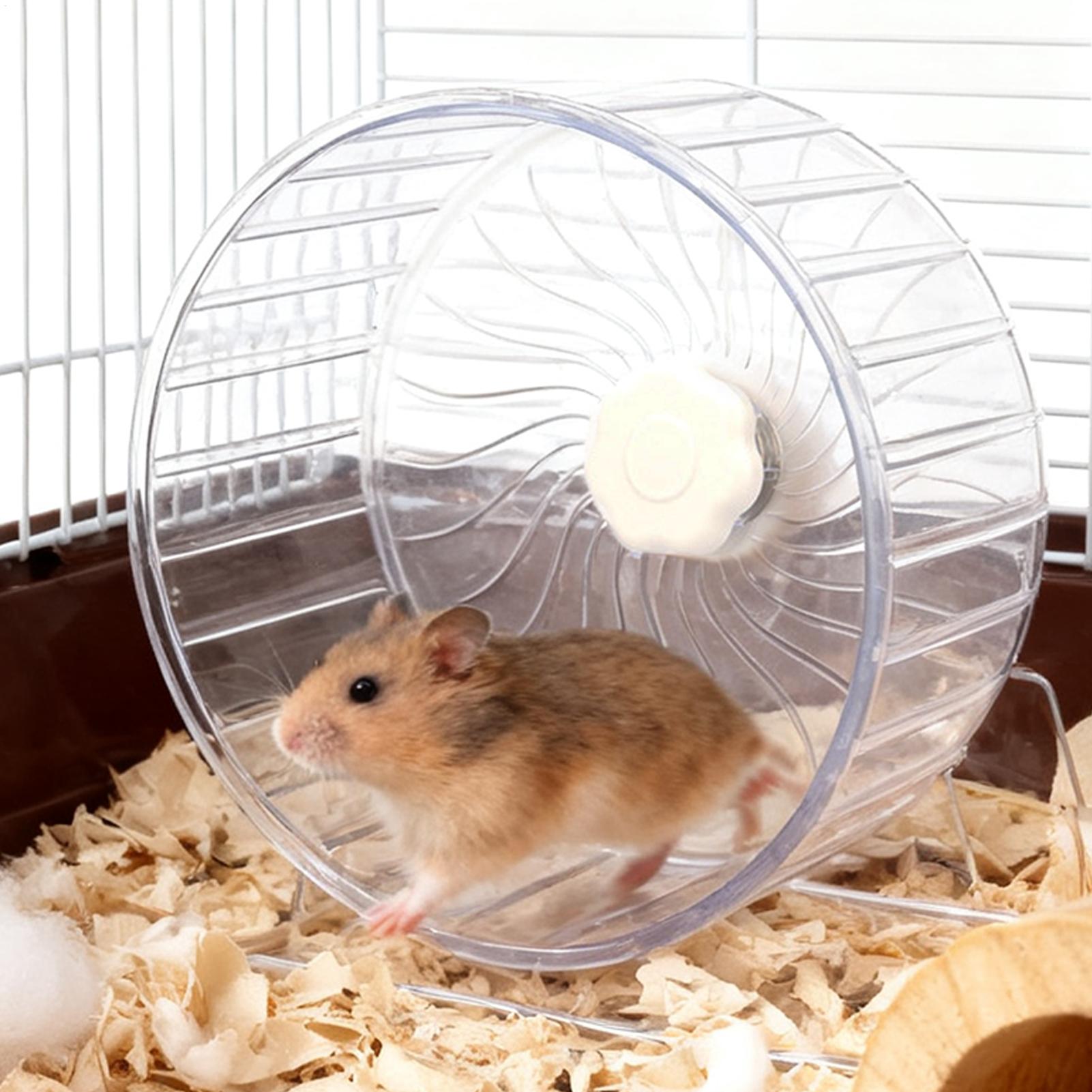Hamster Cage Wheel - Hamster Running Sport Transparent Widened Running