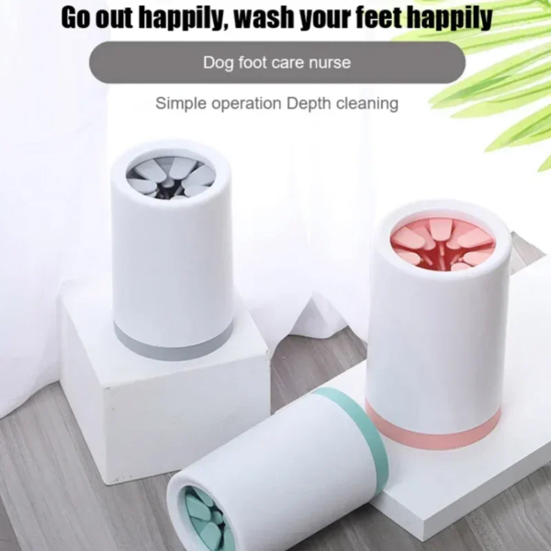 Automatic Pet Foot Washer Cup  - Dog Paw Cleaner recension och pris