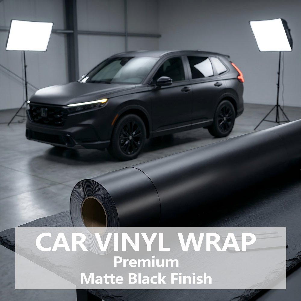Premium Matt Black Car Vinyl W - Pet X Supplies recension och pris