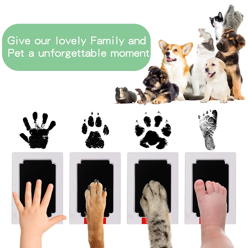Non Toxic Baby Hand Footprint  - Dog Paw Cleaner recension och pris