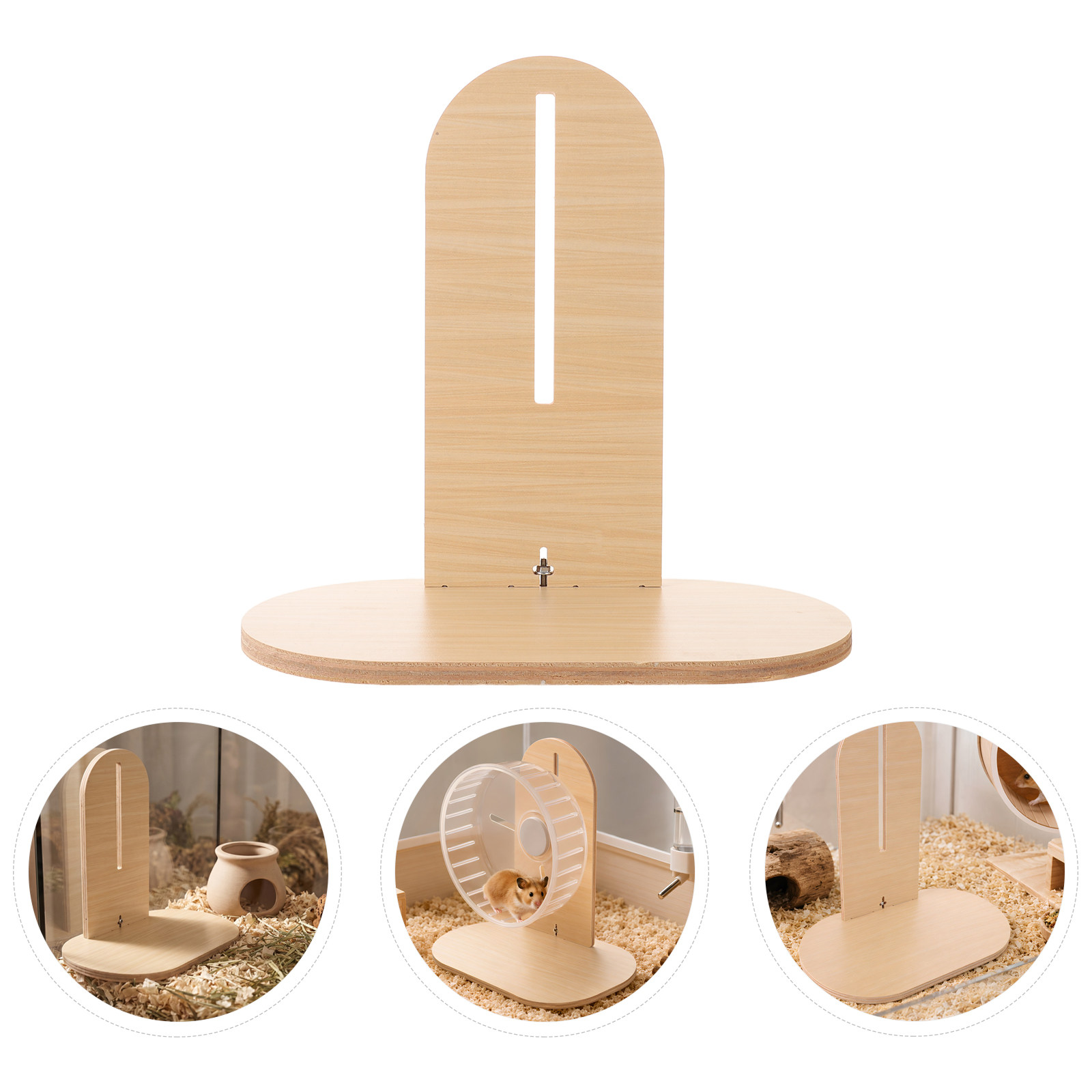 Hamster Wheel Stand Base Woode - Hamster Cage Wheel recension och pris